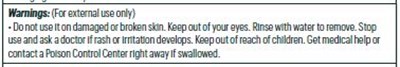 Warnings: (Nutrascreen Cb Warnings)